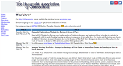 Desktop Screenshot of cthumanist.org
